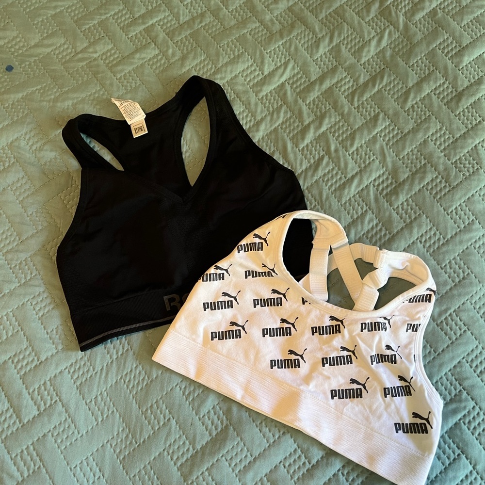 Reebok and Puma top.